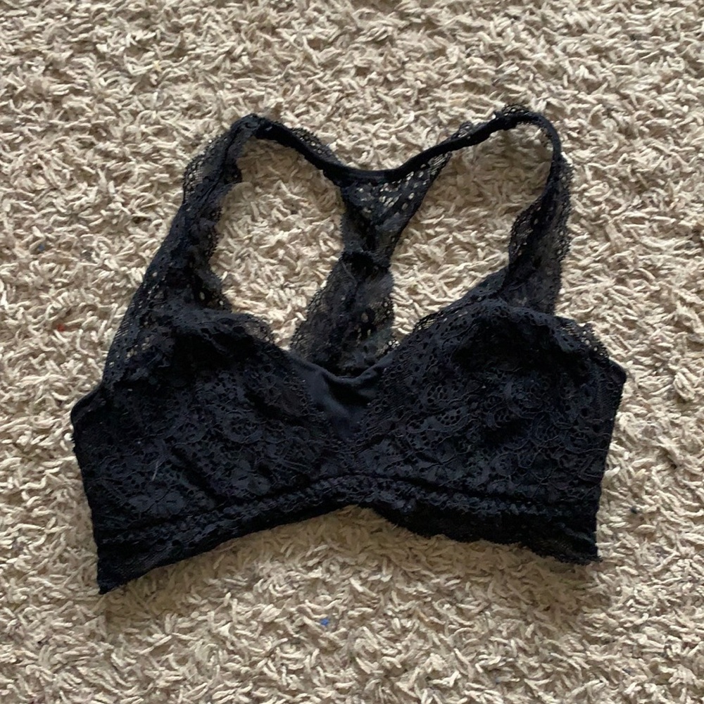 Black bralette